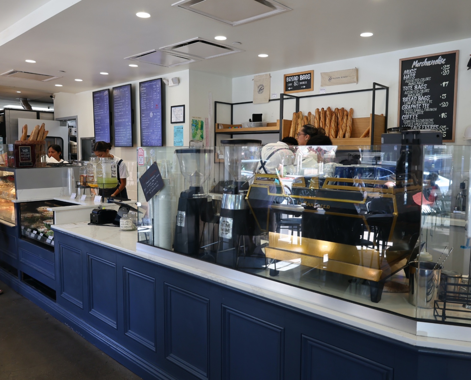 Inside the Maison Benoit Bakery